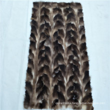 Wholesale 60x120cm natural russian sable silvery paw piece plate